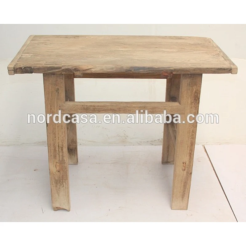 Chinese antique recycled wood natural console table