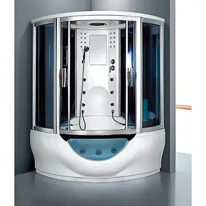 Hot selling luxury sauna room whirlpool steam room with acrylic tray