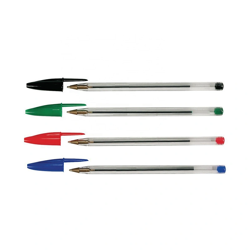 wholesale company gift promotional printed plastic black ballpoint pen