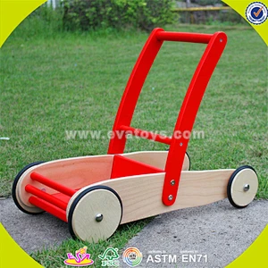 wholesale multi colored wooden blocks toy car for kids superior quality wooden blocks pull car toy for baby W13C014