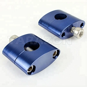 Custom aluminum motorcycle handlebar risers clamp for honda