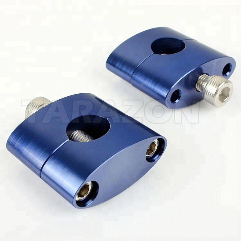 Custom aluminum motorcycle handlebar risers clamp for honda