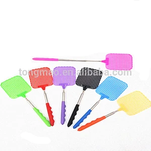 Plastic Square Bat Mosquto Repellent Device Telescopic Flyswatter