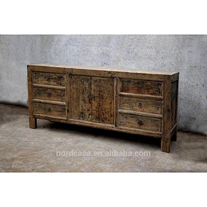 Antique sideboard with drawer buffet
