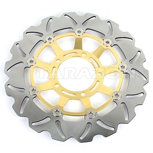 Wave Floating Motorcycle Front Brake Disc For Triumph STREET TRIPLE R 675