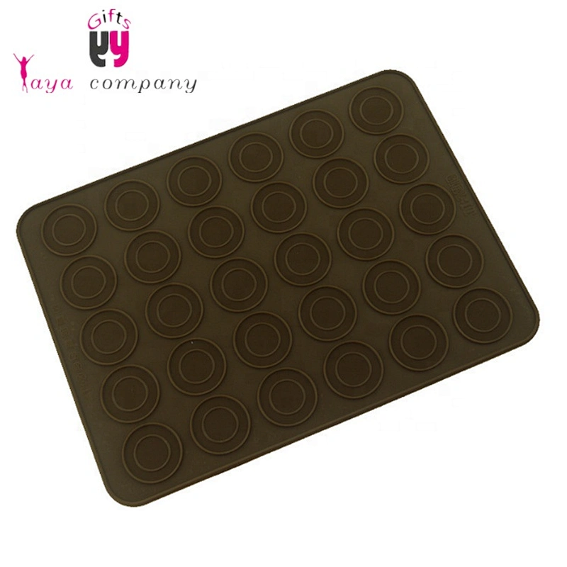 On Sale Macaron Rectangular Shape Non Stick Silicon Baking Mat