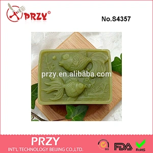 S4357 The new fish silicone mold, DIY soap mold ,silicone mold