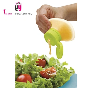 Funny Squeezable Dressing 2 Go Salad silicone proof cap