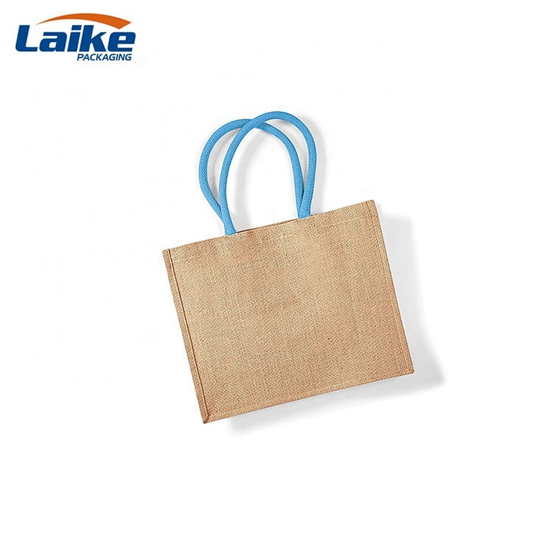 Wholesale Jute sack   Custom OEM  printing waterproof and reusable shopping beach tote  bag