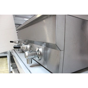 Electric Stainless Steel Double Tank Turkey Fryer Machine for Chicken Nuggets Frying