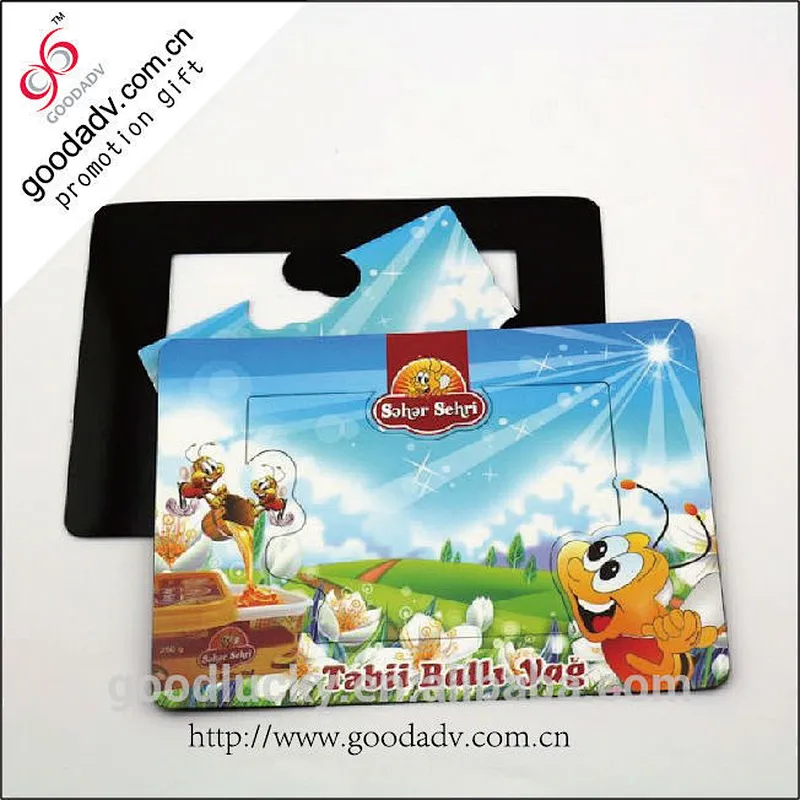 2018 Promotional Custom gifts shaped OEM Magnetic Photo Picture Frame