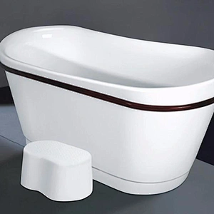 China supplier freestanding bathtub white hot tub modern bathtub for sale