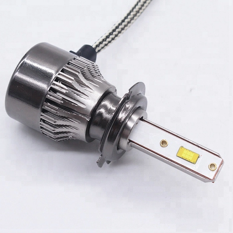 Lightech k3s 12V 24V Car auto lamp H16 H10 880 881 H1 H3 H11 9005 9006 HB3 HB4 9012 55W 6000Lm Mini LED H7 Head lights bulb