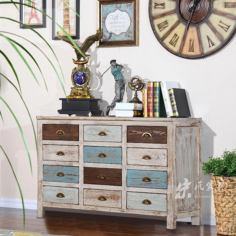 wholesale Classic european design 12 drawers wooden filing cabinet/living room filing cabinets