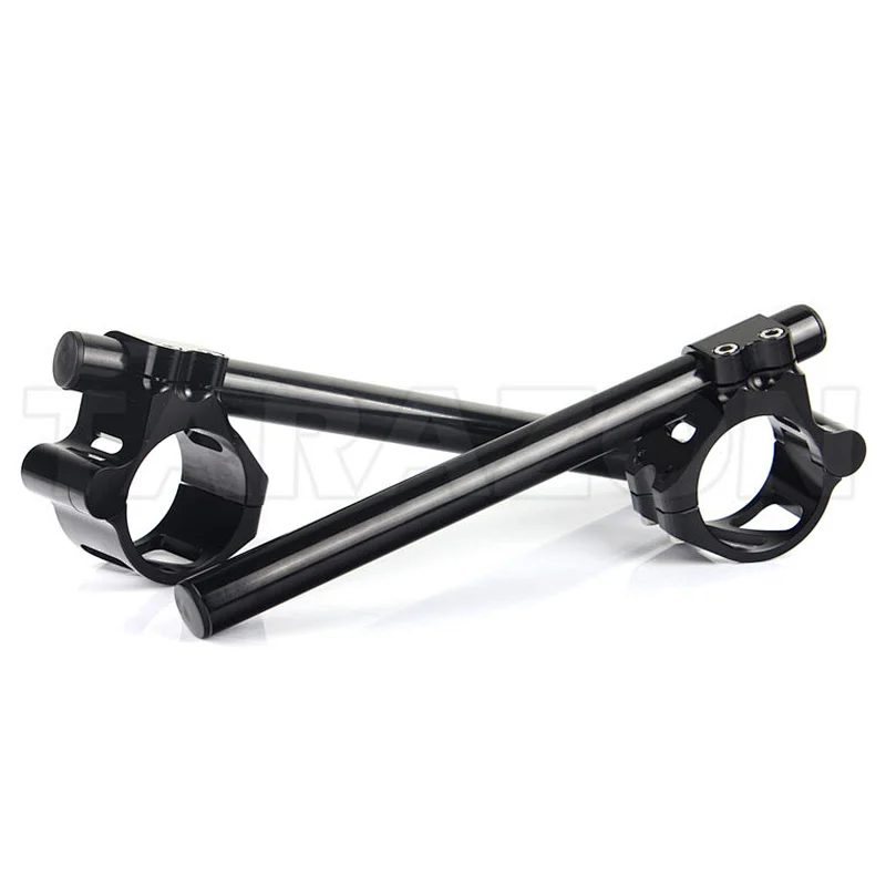 CNC Machined Aluminum motorcycle adjustable clip on handlebar for kawasaki