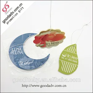 Car perfume hot sale paper car air freshener