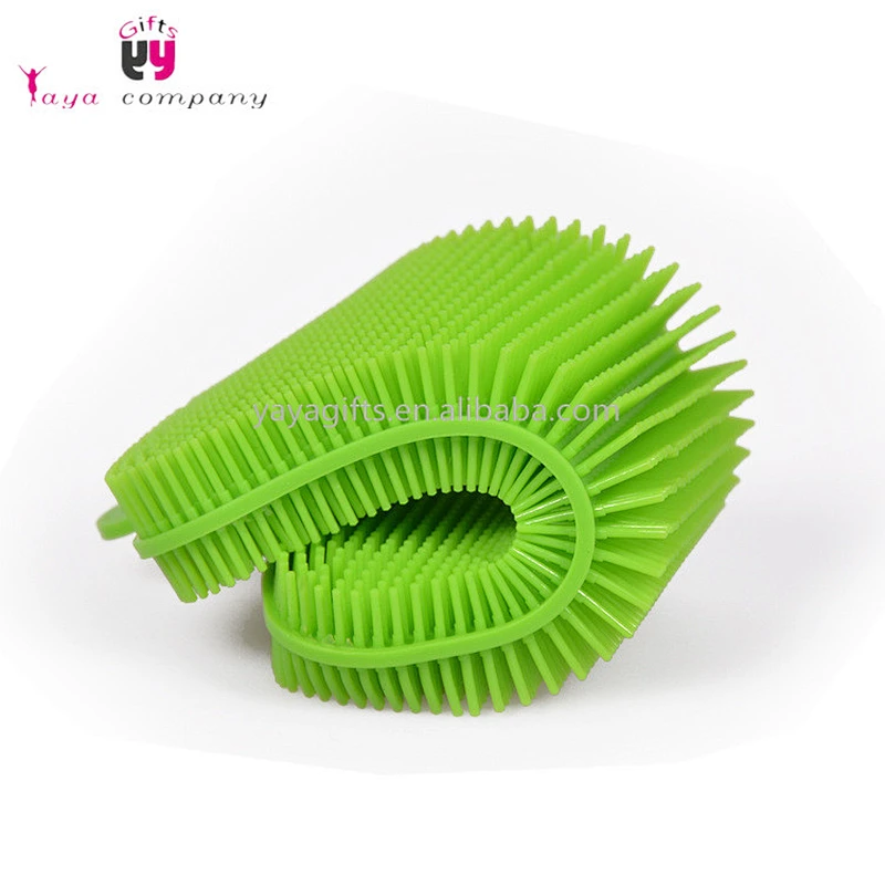 FDA Food Grade 41g Kitchen Product Tool Dish Cleaning Silicone Sponge Kitchen