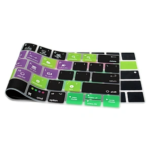 Ableton Live 10 keyboard shortcuts Keyboard Cover for MacBook Pro Silicone Skin Keyboard A1706 A1707 touch bar