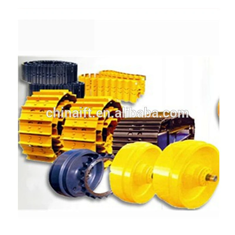 bulldozer front idler sprocket track roller shoe assembly for sale