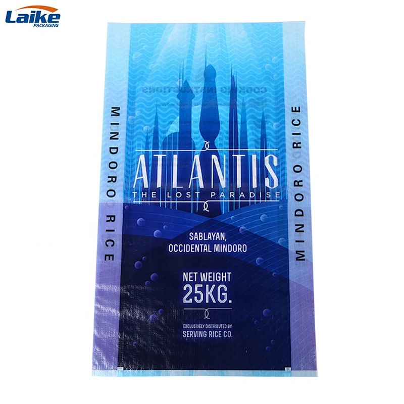 High quality factory price 5kg rice plastic  bag