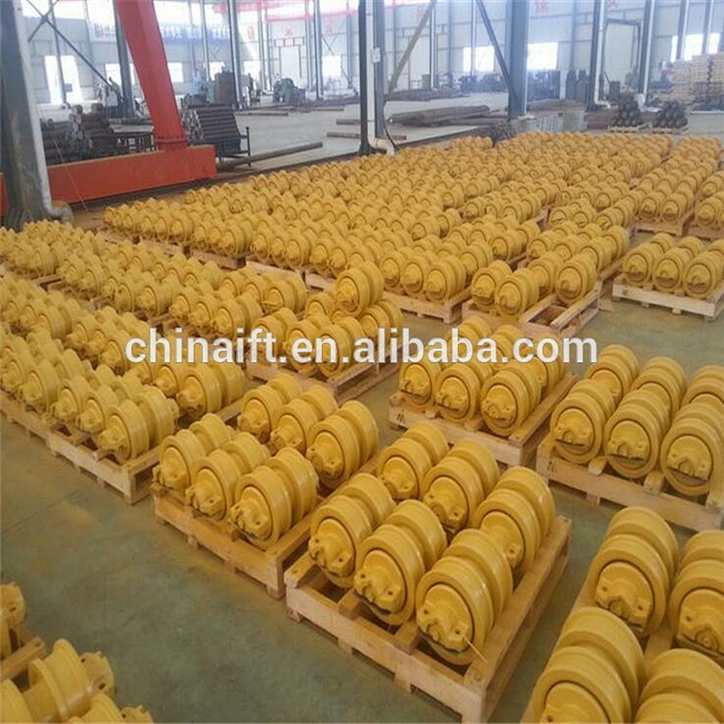High quality bulldozer single flange track roller for undercarriage spare parts