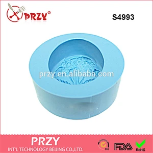 Poppy Flower silicone molds handmade soap mold DIY silicone soap molds -S4993