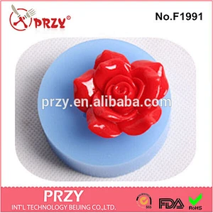 F1991silicone fondant pastry molds for cake decoration