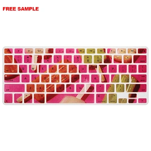 Free Sample Ultra-thin High Quality Silicone Keyboard Covers Skin Dust Protector Cover for Apple for MacBook Pro