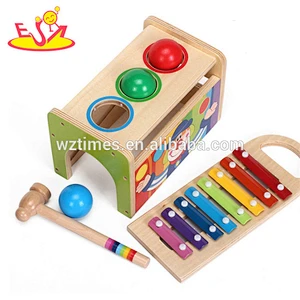 high quality baby wooden toy musical instruments for wholesale W07A126