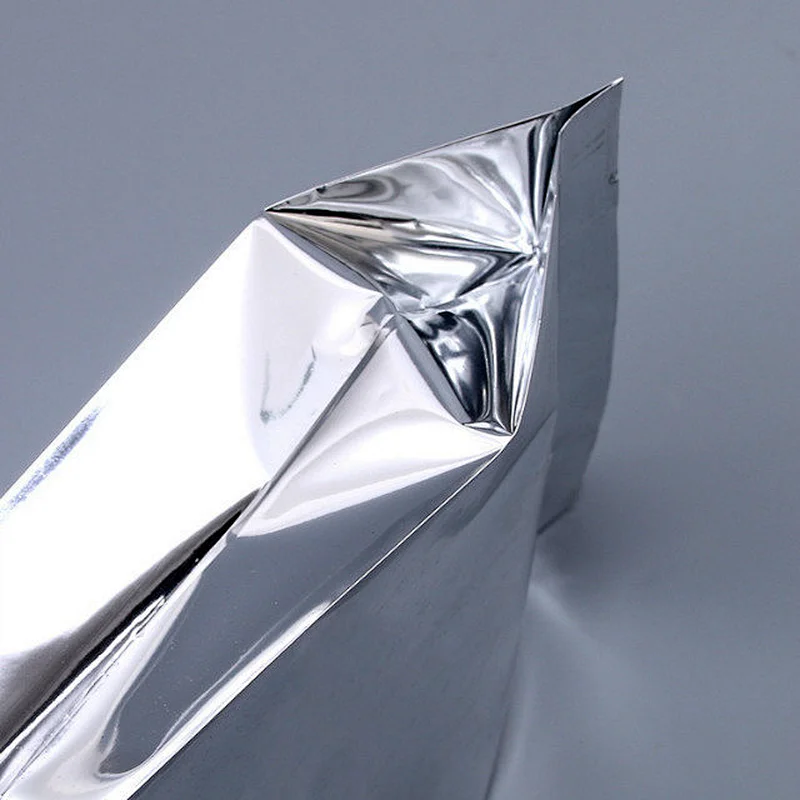 Silver PE bag vacuum bag food packaging