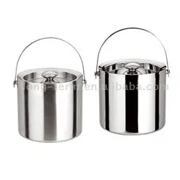 LTZ001 Stainless Steel Ice Buckets ice bucket metal aluminium ice bucket