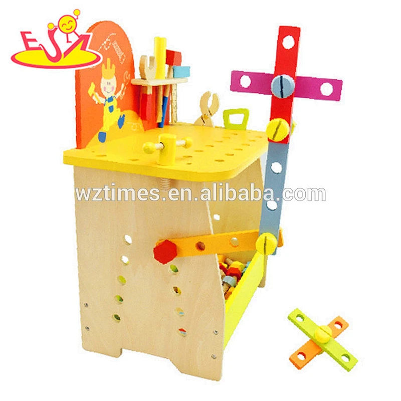 2018 großhandel holzwerkzeug set für kinder diy holzwerkzeug set für kinder neue mode holz werkzeugsatz für kinder