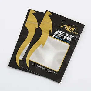 Custom wholesale transparent PE plastic bags for mushrooms,spices