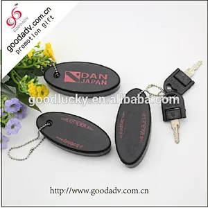 2014 new production of polyurethane PU floating / key chain with logo floating