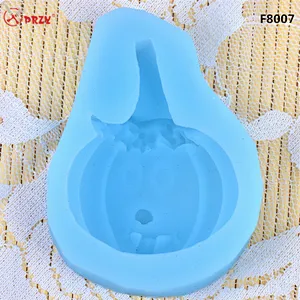 PRZY Pumpkin Mold Silicone Halloween Fondant Cake Decorative mould Pirate DIY Silicone Soap Molds