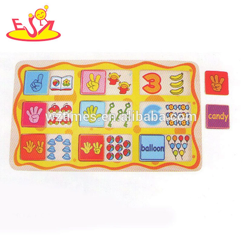 wholesale fashion wooden puzzle game for kids funny wooden puzzle game for kids W14C214