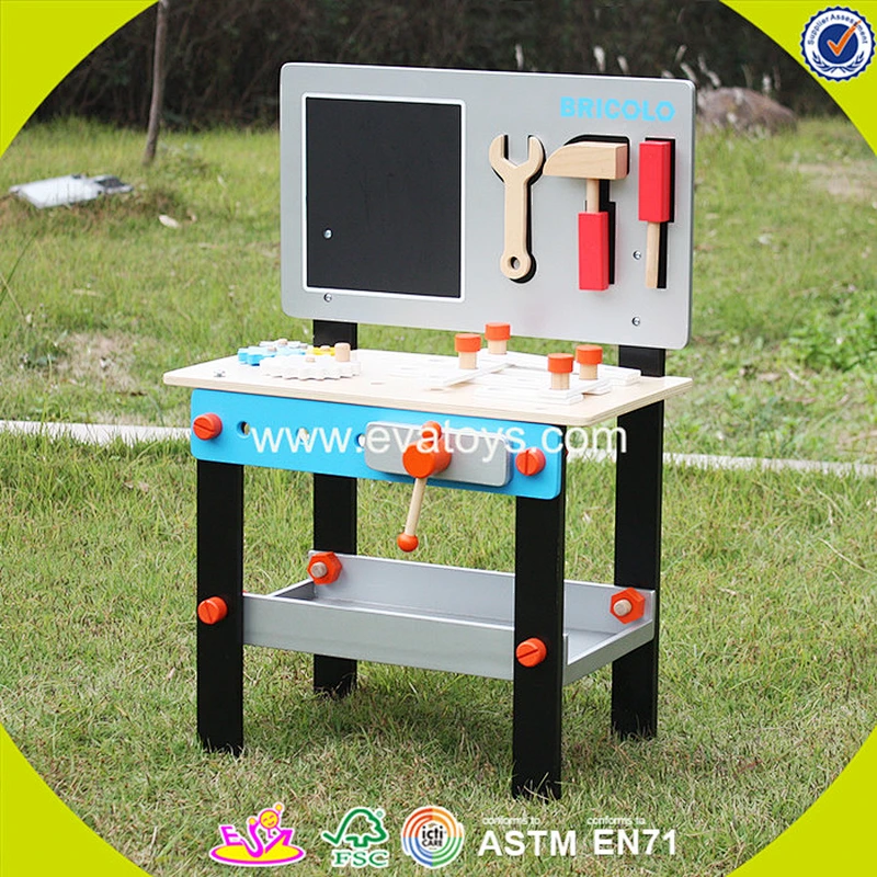 New design wooden tool table toy children wooden tool table toy for education W03D070