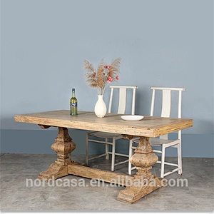 Rustic Solid Wood Dining Table