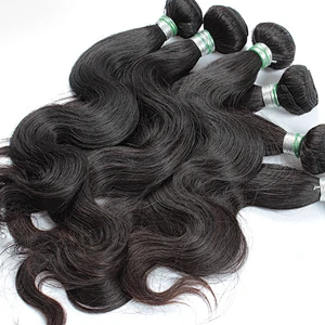 100% Full Cuticle Aligned human Brazilian Hair 10A Grade] Body Wave Virgin Human Hair Extensions