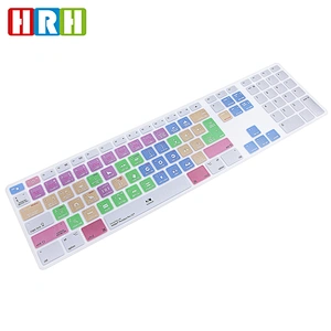 PS Hotkey Shortcut Silicone cover keyboard hotkey shortcut cover for desktop protectors For iMac G6 Desktop PC Keyboard