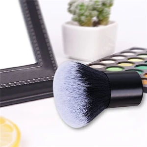 2018 Newest Soft Black Kabuki Mushroom Brush Powder Makeup Brush