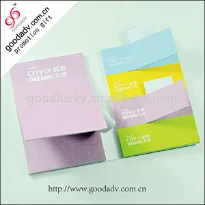 Easy tear off mini professional cheap custom blank notepad printing