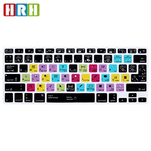 shortcuts keyboard skin for Ado be InDesign For macbook Pro Keyboard Protector for macbook pro retina display