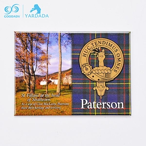 Promotion Homes Souvenir CMYK Printing Paper Waterproof Fridge Magnet