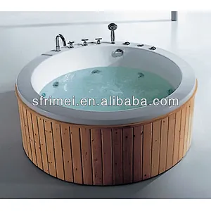 Hot Sale Round Cheap Outdoor SPA Deep Whirlpool Portable Massage Bathtub