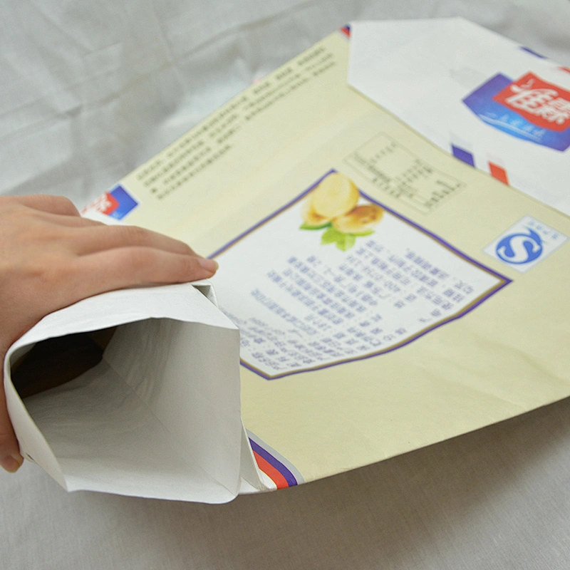 10kg 15kg 25kg potato starch packing paper bags with valve port for wholesale