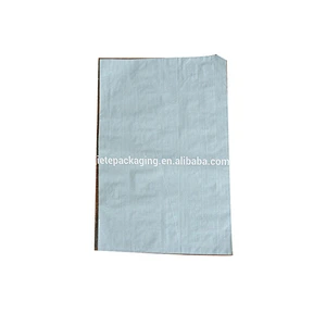 Plastic plain white pp woven bag 25kg 50kg for wheat,rice,grain,feed,fertilizer
