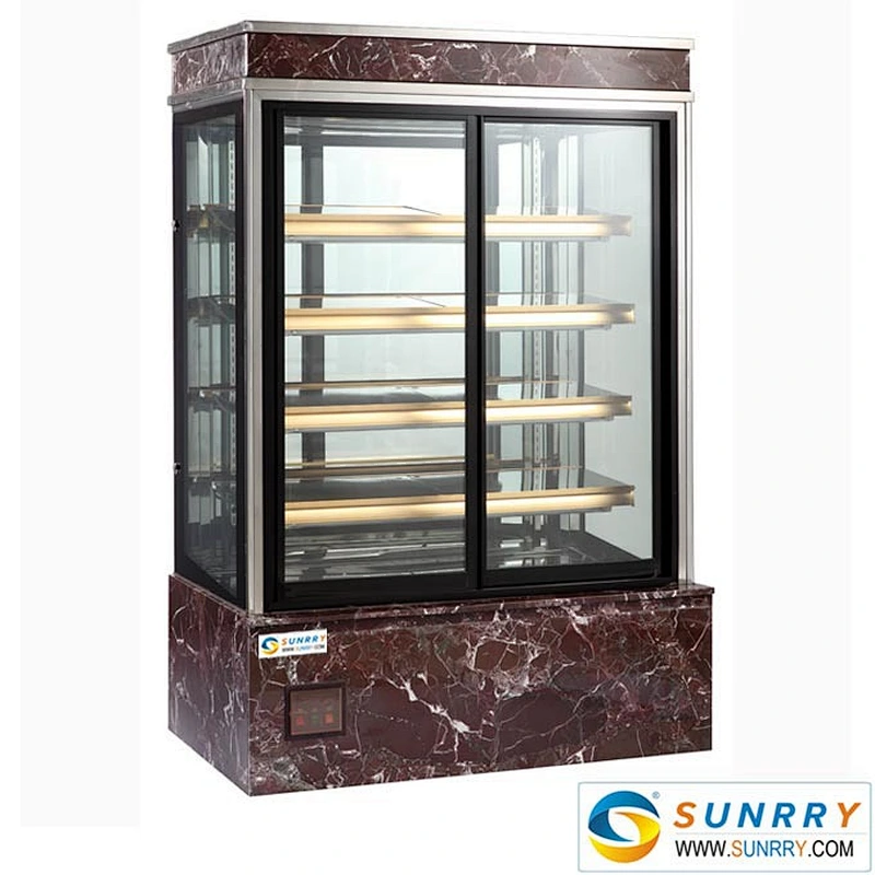 Modern Vertical Refrigerated Cake Display Showcase and Cake Display Cabinets