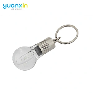 Light bulb shape usb flash drive custom logor usb flash drive