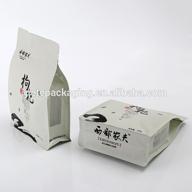 pe ziplock laminated food packaging bag